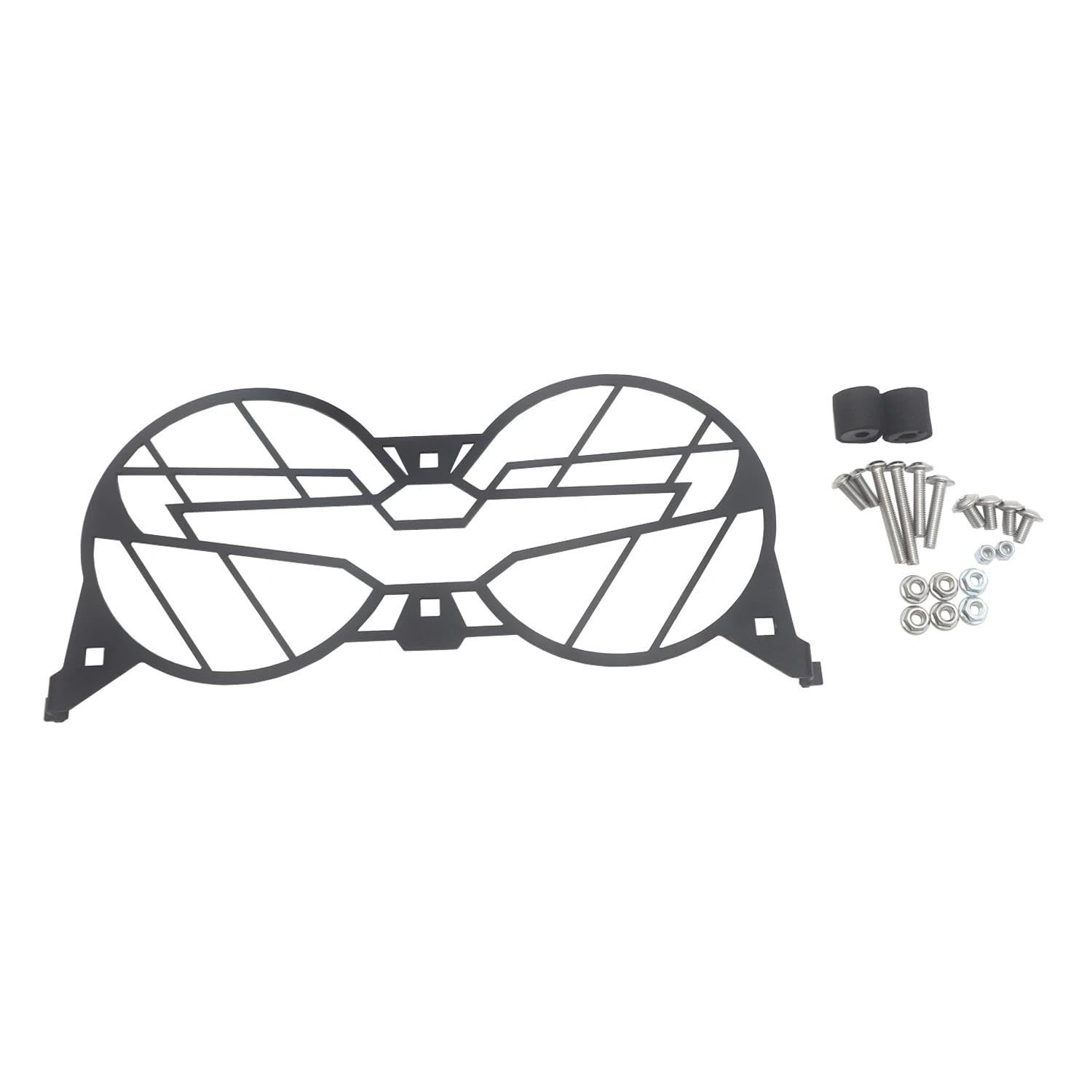 Grille de protection phare moto pliable double protection pour Moto Guzzi V85 TT