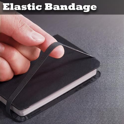 Carnets de poche lot de 4 mini carnet ligné couverture rigide cuir - 4