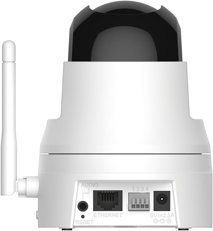 D-Link DCS-5222L/RE HD Pan/Tilt/Zoom Wi-Fi Camera, Two Way Audio and Built-in microSD Card Slot (Renewed)