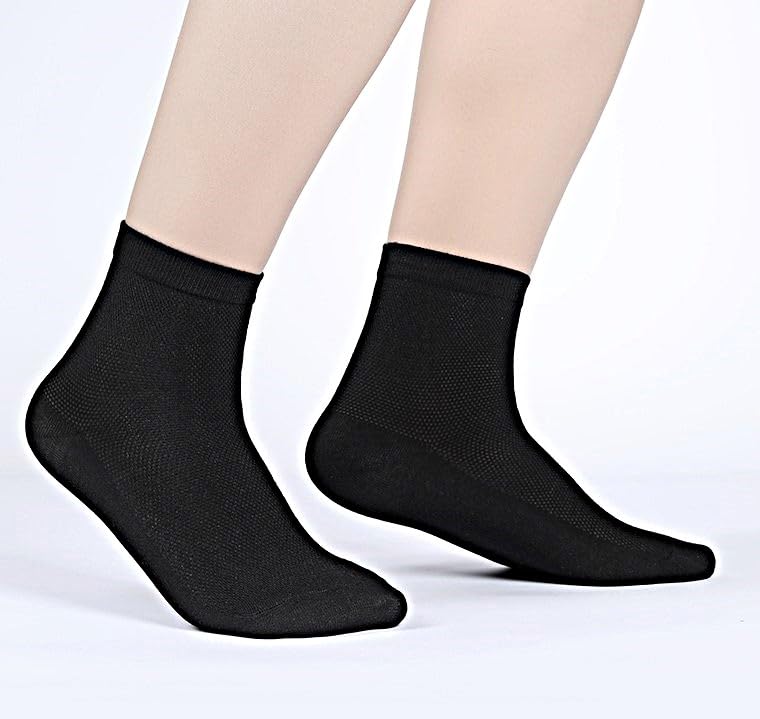 Image of Women's Thin Cool Socks, Comfort Breathable Lightweight Ankle Socks
