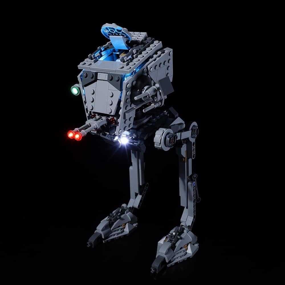 Kyglaring LED Lighting Kit Only Lights Set Designed for Lego Star Wars Hoth at-ST 75322 Model Building Set - Without Lego Set (Classic Version)