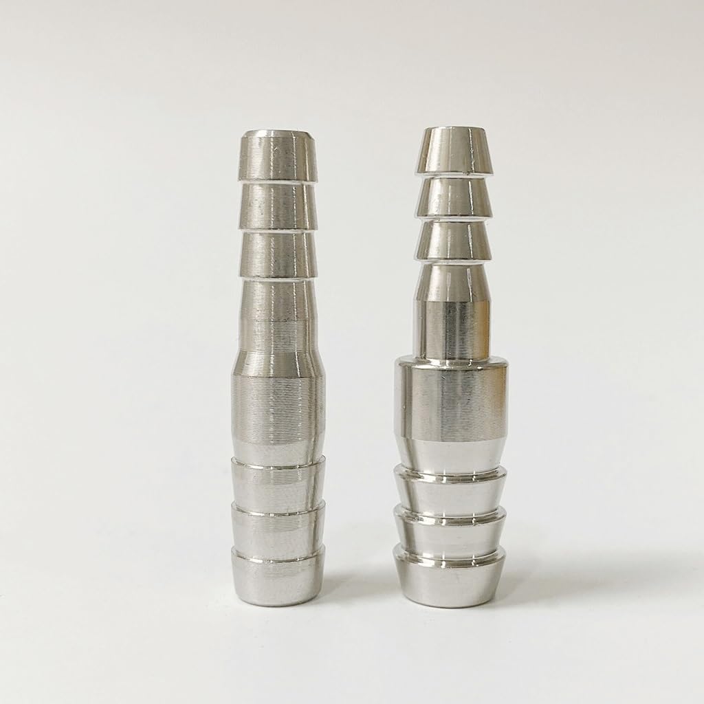 Raccordo For Tubo Spinato A 2 Vie In Acciaio Inossidabile 304 Riduttore Dritto Portagomma For Tubo Flessibile, For Collegamento Diritto Di Raccordi For Tubi For Il Miglioramento Della Casa ( Size : 40