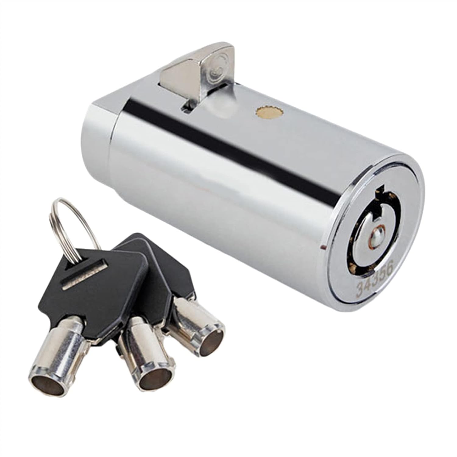 Vending Machine Lock and Key Machine Lock 1Pcs, Silver