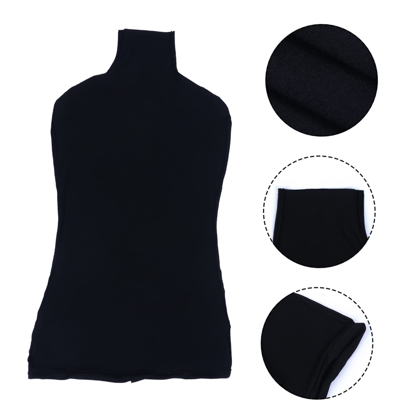 FUNOMOCYA Female Mannequin Cloth Cover Elastic Stretch Fabric Overlay for Mannequin Upper Body Accessories Suitable for Photography Display Apparel Presentation - Image 3