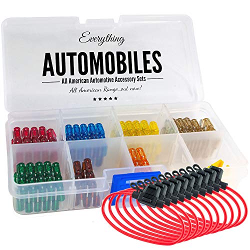 Mini Fuse Kit 12V Inline Automotive Fuse Holders