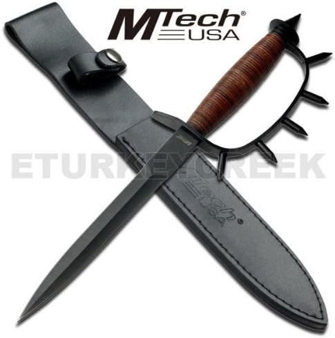 Tyrksablez MT-614 MTech Military y4nj8sc2pu28 Trench Combat Stiletto Dagger m61wv2qvc87 with Sheath Fixed Knife Dagger Sword Steel Edge