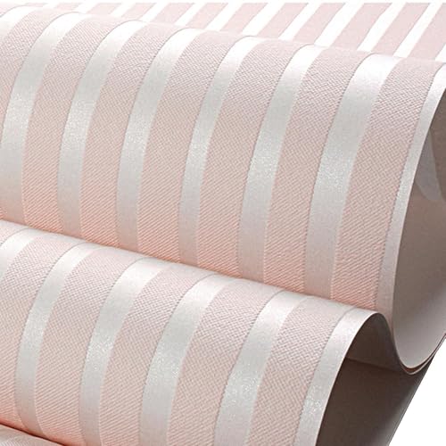 Papier peint intissé rayé imperméable pour cuisine et bureau déco