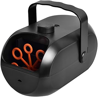 ERYUE Máquina De Bolhas,Máquina de Bolhas Soprador Automático de Bolhas Portátil Recarregável Fabricante de Bolhas 4800+ Bolhas por Minuto Bolhas para Crianças Crianças Festas Casamentos Aniversários