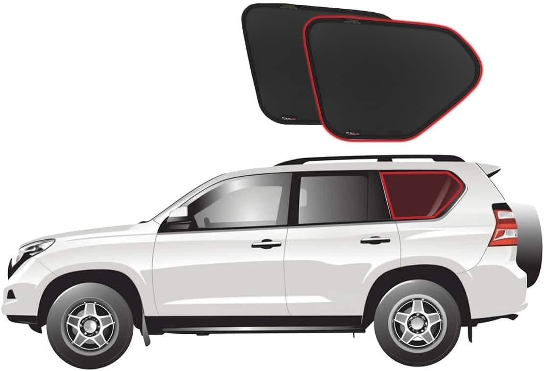 Snap Shades for Toyota Landcruiser Prado 150 Series | Lexus GX 460 Port Window Shades (J150: 2009-Present)