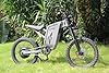 natkie Electric Dirt Bike for Adults, 6000W Peak Motor Electric Motorcycle, 60V/30Ah Battery, 50MPH, 7-Speed Off-Road E-Bike with Full Suspension, Four-Piston Hydraulic Brake #4