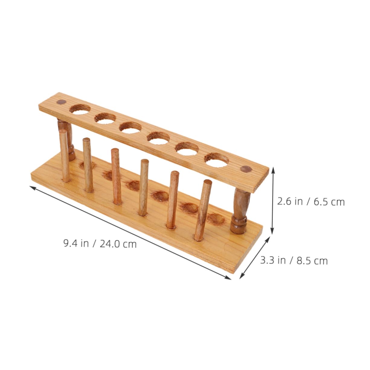 3 Stück Reagenzglasständer Aus Holz Experiment Unterstützung Inhaber Halter Für Reagenzgläser Blau Laborständer Von Reagenzgläser Stand Veranstalter Testrohrregal Proben Loch