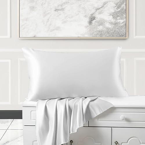 Miniatura 7 de Juego de sábanas de seda individual XL, juego de sábanas de seda auténtica de 6 piezas, sábanas de lujo para hotel, extrasuaves, bolsillos