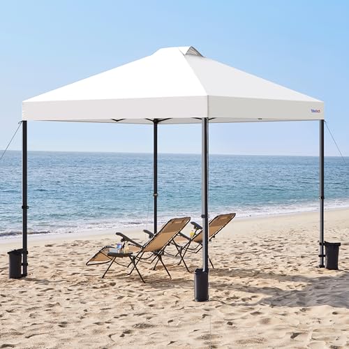 Carpa pop-up 3x3M para camping y playa con bolsa de transporte Yaheetech 7