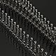 TuToy 500Pcs Female 5557 ATX Eps Pci-E Halb Verzinkte Crimp Terminal Pin Mit Langem Bein
