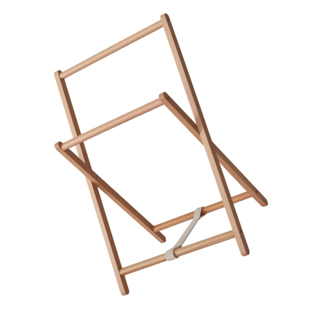 Ciieeo Wooden Clothing Storage Floor Stand Hangers Room Organizer Home Storage