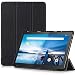 Produktbild TTVie Hülle für Lenovo Tab M10 - Ultra Dünn und Leicht PU Leder Schutzhülle mit Standfunktion für Lenovo Tab M10 25, 5 cm (10, 1 Zoll HD IPS Touch) Tablet-PC 2018 Modell, Schwarz