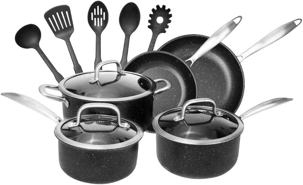 Cookware Set Aluminum Cooking Water Kettle Pan Pot Tableware Equipment