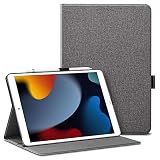 Material de alta calidad: fabricado con tela Oxford para un exterior elegante y duradero, mientras que un forro de microfibra suave mantiene la pantalla de tu iPad segura.