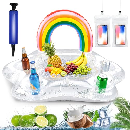 Bouée porte verre piscine pour vos fêtes de plage et pool parties