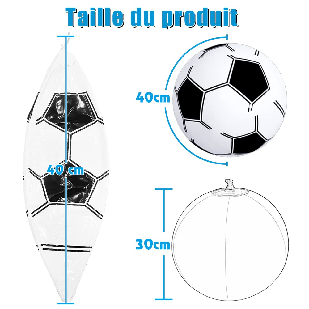 Pallone da spiaggia gonfiabile, grande pallone da spiaggia - Grandi palle da piscina gonfiabili | Favori per feste di compleanno, grande giocattolo d'acqua estivo, palla gonfiabile in PVC per piscina