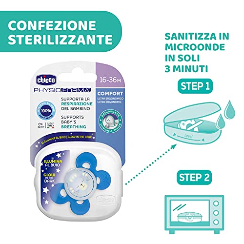Chicco Succhietto Comfort Silicone Neu 12M+ 1 Pezzo - 9