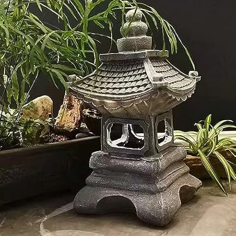 Hemore Solar Power Pagoda Lantern Cover