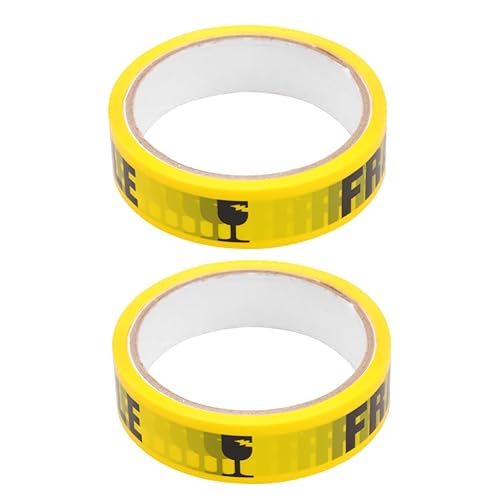 Mobestech Cinta adhesiva de precaución para piso, cinta decorativa amarilla, cinta adhesiva, cinta adhesiva autoadhesiva, cinta de advertencia,