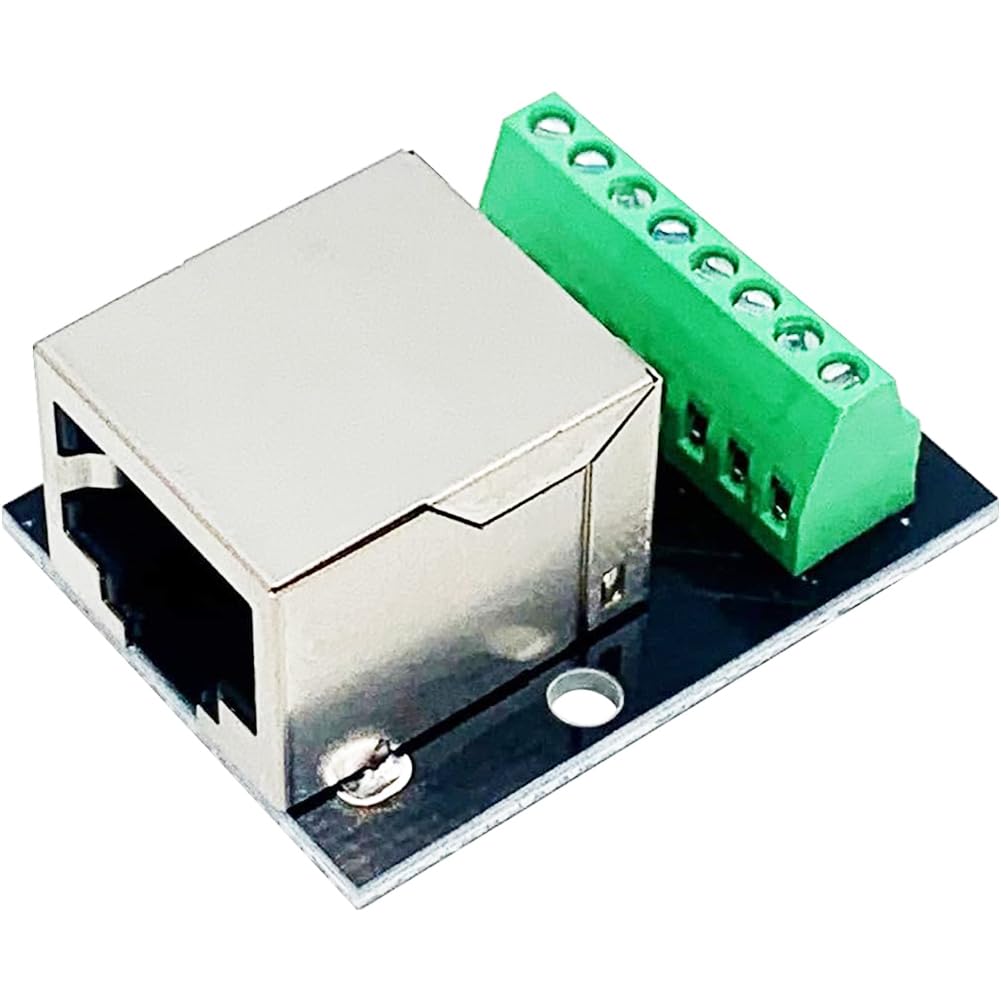 Carte De Dérivation Ethernet RJ45 Double Femelle (4 Pièces