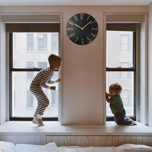 Horloge murale silencieuse de cuisine et salon pour une ambiance zen