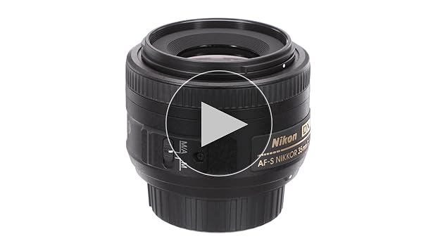 Nikon AF-S DX NIKKOR 35mm f/1.8G Lens with Auto Focus for