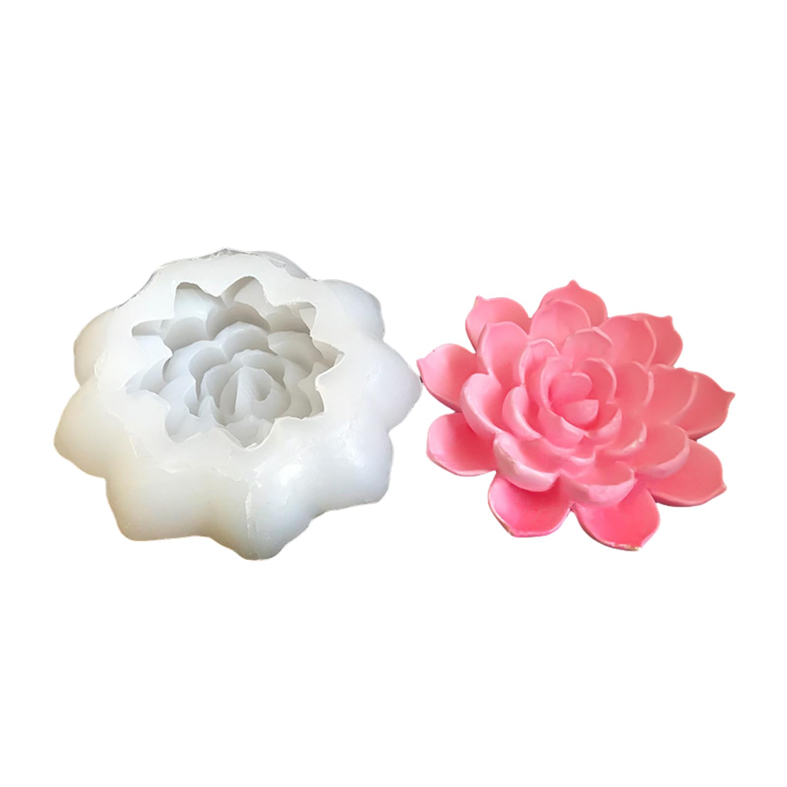 Buxuaaaa Silicone Molds Silicone Soap Molds for Epoxy Resin Soap Chocolate Cake Candy Fondant Craft Enthusiasts