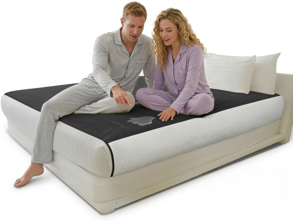 Tirrinia Waterproof Blanket for Couples – Ultra-Soft, Stain-Resistant Throw for Bed, Couch, Travel & Gifting, Oversized King 76"x80", Ideal for Anniversaries & Home Comfort