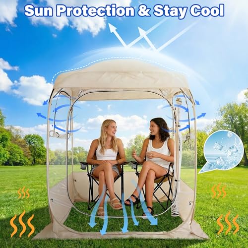 DIAMONDFORGE 5x5 FT Clear Tent