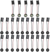 WMYCONGCONG 25 PCS PC Computer Motherboard Beeper Code Internal Speaker Buzzer Computer Case Buzzer