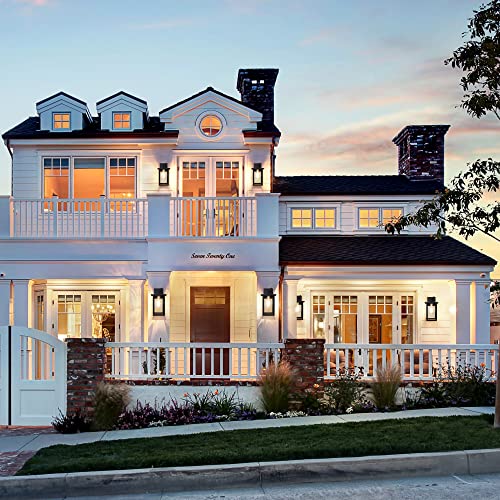 Wihtu Outdoor Porch Lights Fixtures Wall Mount, Dusk To Dawn Outdoor Lighting Fixtures For House, Sensor Exterior Wall Lights, Waterproof Sconce Outside Lamp, Anti Rust Wall Lantern For Garage #TOP6