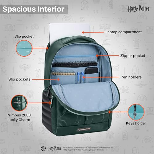 Image of Nasher Miles Harry Potter Backpack | Laptop Backpack | Ideal for Office, College, School & Travel | Men, Women, Boys, Girls