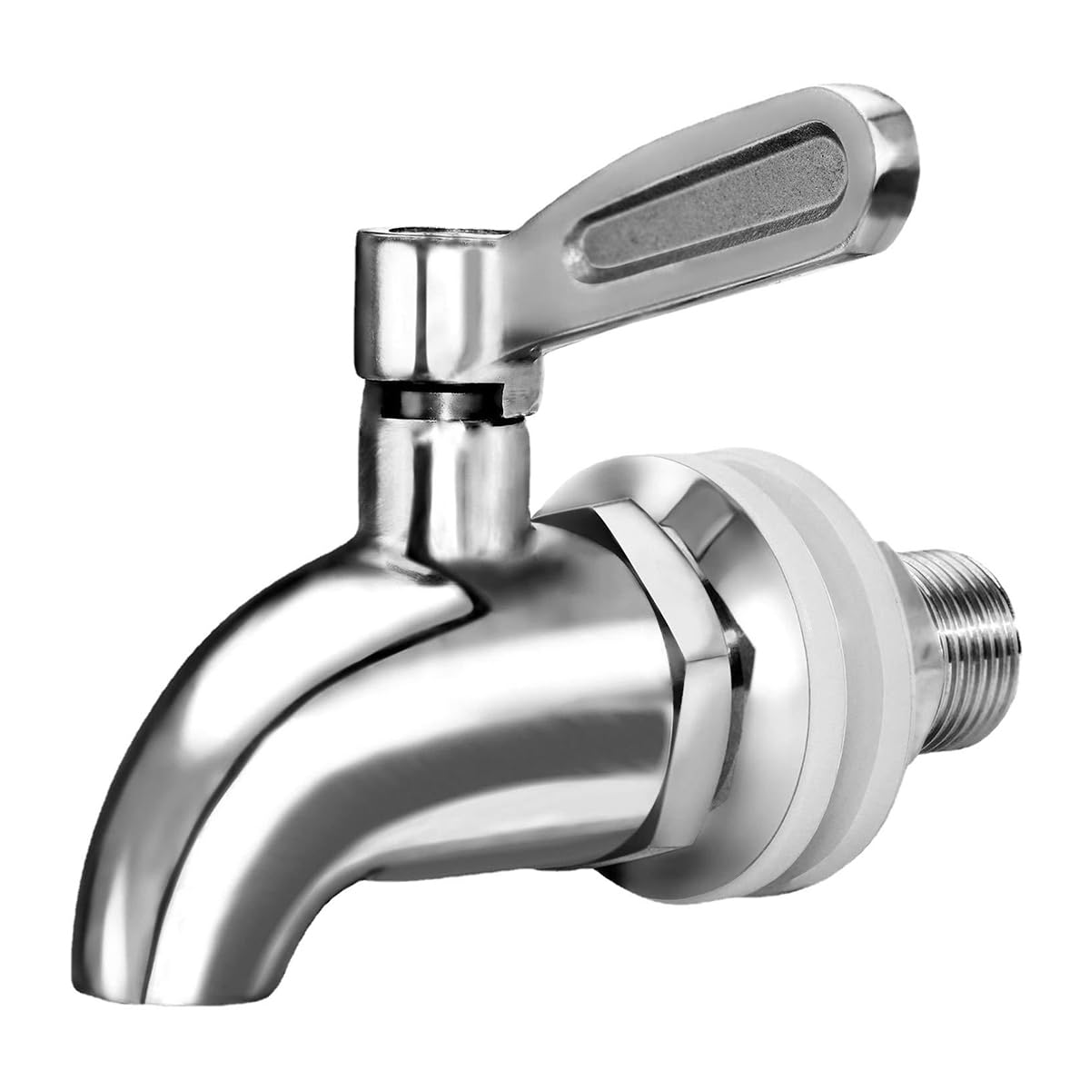 WANGCL Rubinetto dispenser per bevande, in acciaio inox 304, di ricambio, per bevande, caffè, birra, fontanella (16 mm)