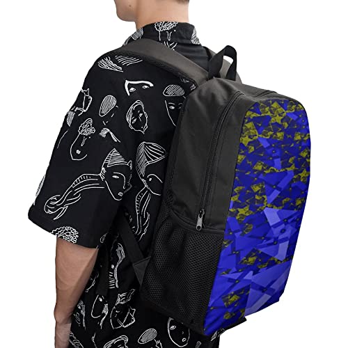 Sac à dos imprimé en 3D bleu pour soulager le dos des élèves - 4