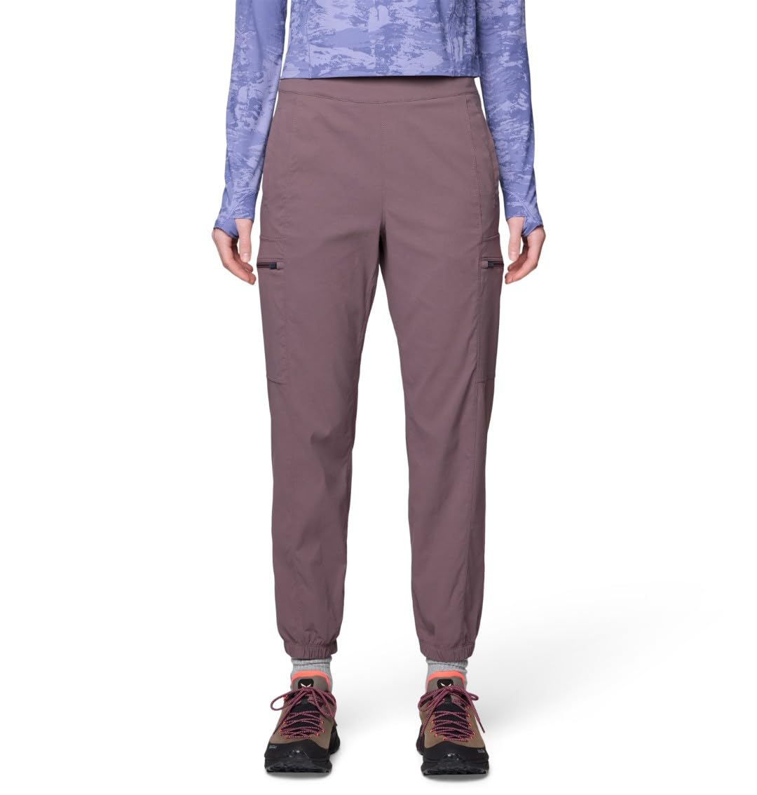 Mountain Hardwear Women's Dynama High Rise Utility Jogger Pants, Purple Sage, Large