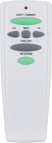 UC7078T - Control remoto reemplazado para ventiladores de techo Hampton Bay con montaje en pared solo CHQ7078T, UC7078T, Fan-HD, HD5 UC7030T