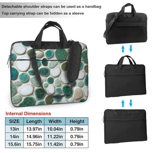 Maletín para laptop impermeable 14 pulgadas miniatura 4