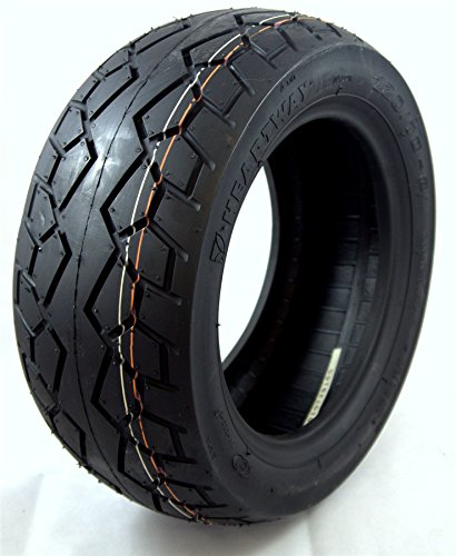 Image of 120/70-8 Black Mobility Scooter Tyre fits TGA Vita S Rear Wheel