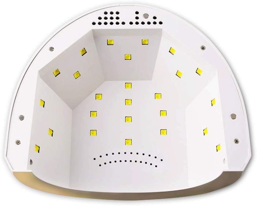 Nail lamp-Beetles Gel Nail Polish 48W UV/LED Light Nail Lamp Base Top Tools Essentials Nail Art Designs Series(Gray)