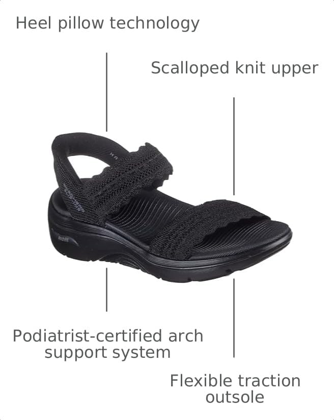 Image of Skechers Women's On-the-go Go Walk Arch Fit 2.0 Hands Free Slip-ins Sandal - Sasha