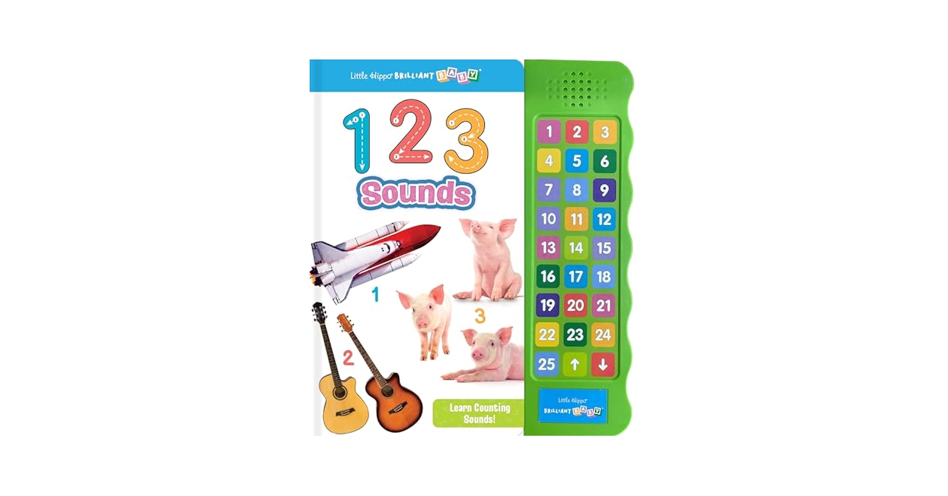 Amazon.com: Little Hippo Books Listen and Learn 123 Book