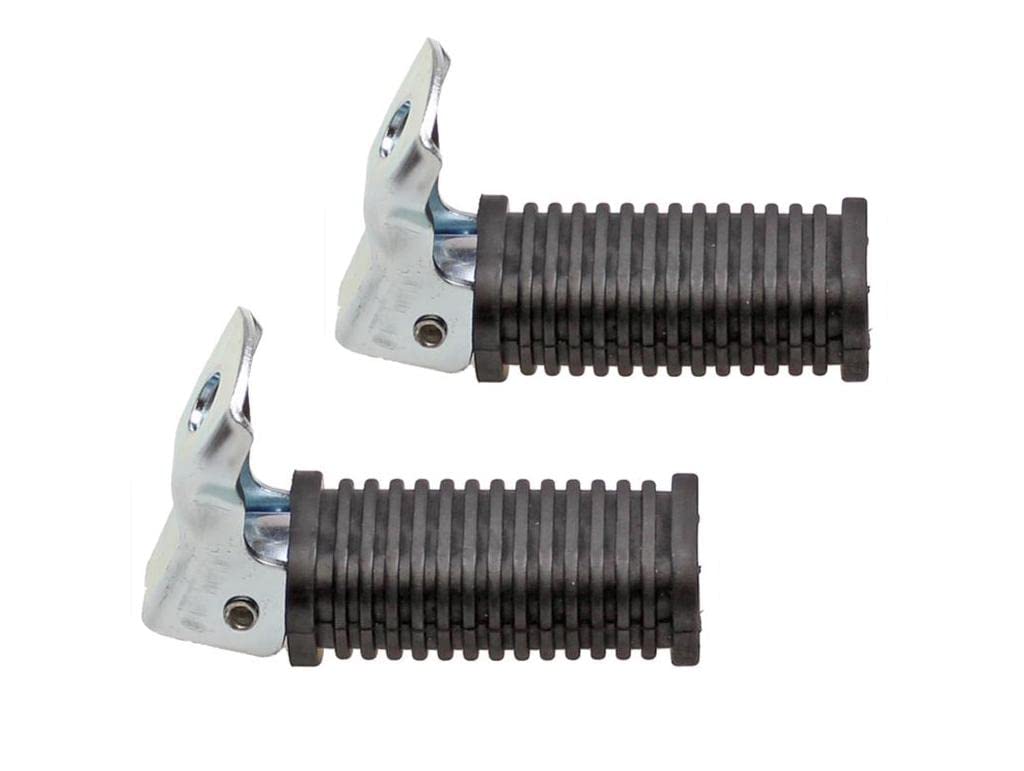 Universal Fußrasten Für Roller & Motorrad - Flache Sozius Rasten Für Beifahrer | Einfache Montage