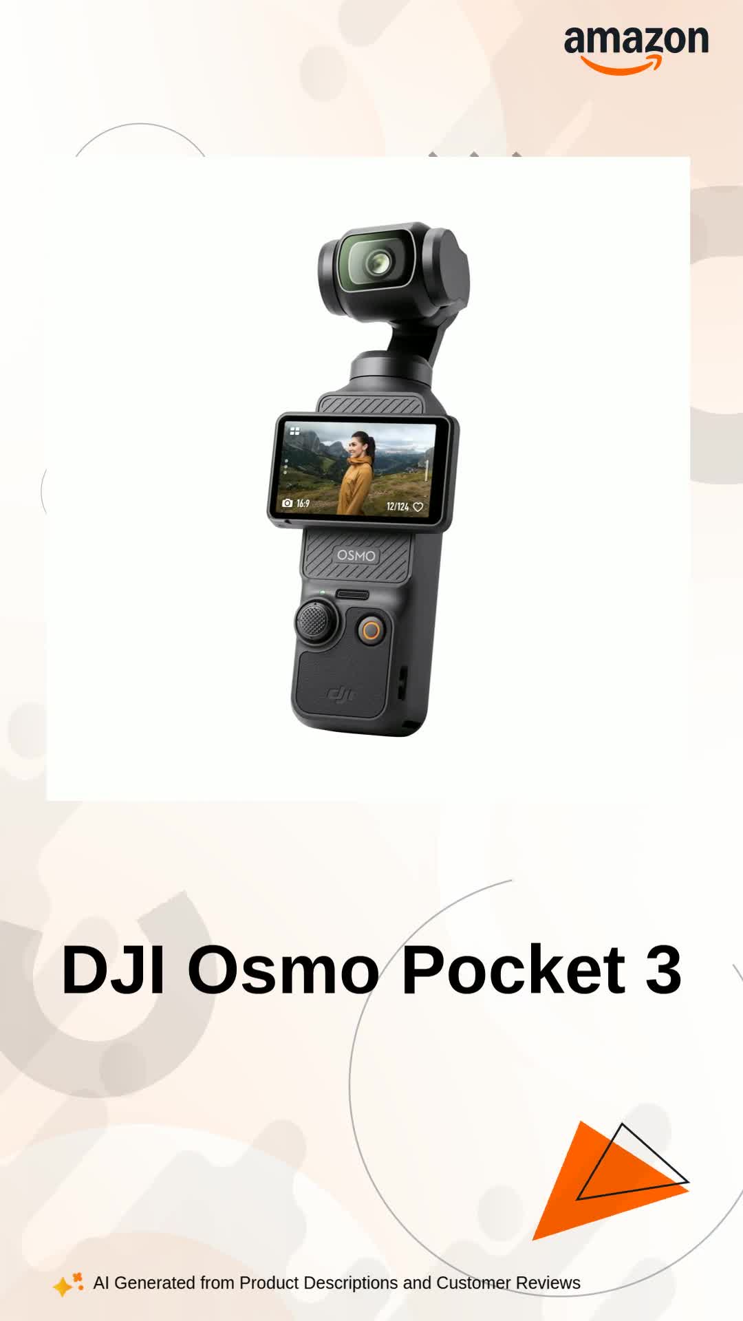 フィルムカメラ DJI Osmo Pocket 3 DJI Osmo Pocket 3 Vlogging Camera