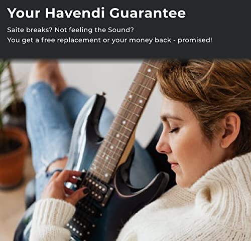 HAVENDI® Cordes pour guitare électrique – cordes en acier de qualité supérieure pour guitare électrique avec revêtement… - Les Beatles, Paul McCartney, John Lennon, RIngo Starr, George Harrison HAVENDI® Cordes pour guitare électrique - cordes en acier de qualité supérieure pour guitare électrique avec revêtement… – Image 7
