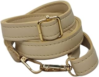 حزام جلد لحقيبة الكتف أو حقيبة كروس (ذهبي)