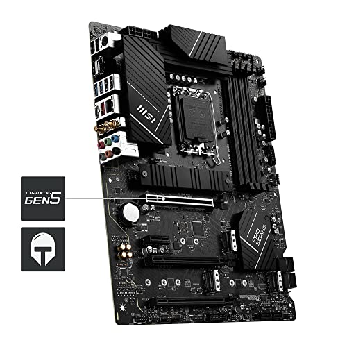 PRO Z790-P WIFI DDR4 , ATX, Supporta Processori Intel Core di 12a e 13a Generazione, LGA 1700, DrMOS 55A, DDR4 Memory Boost 5333+MHz/OC, PCIe 5.0 e 4.0 x16, 4 x M.2 Gen4, Wi-Fi 6E, 2.5G LAN - Scheda madre - Immagine 4